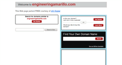 Desktop Screenshot of engineeringamarillo.com
